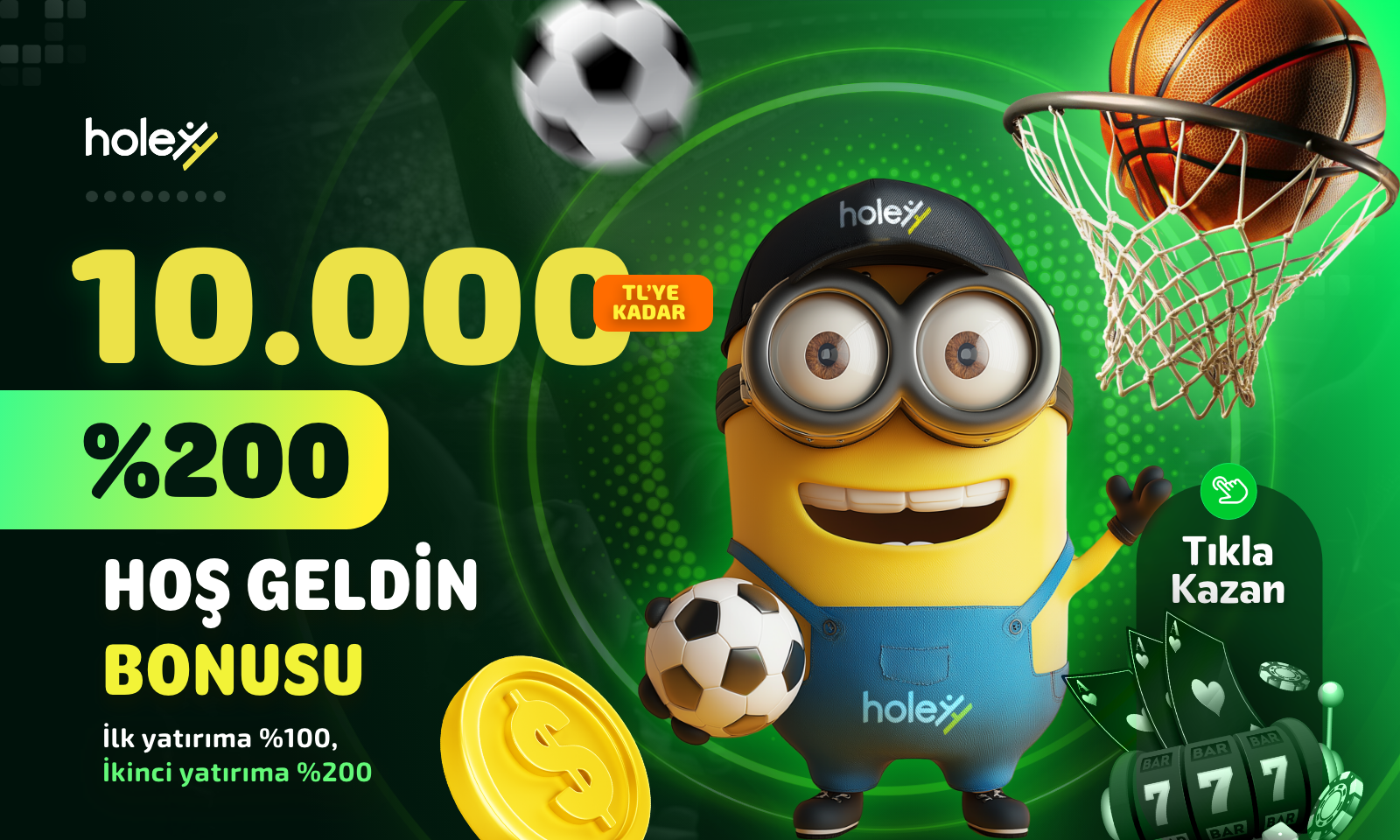 Holeyy Giriş Bonusu ve Holeyy Bahis Sitesi